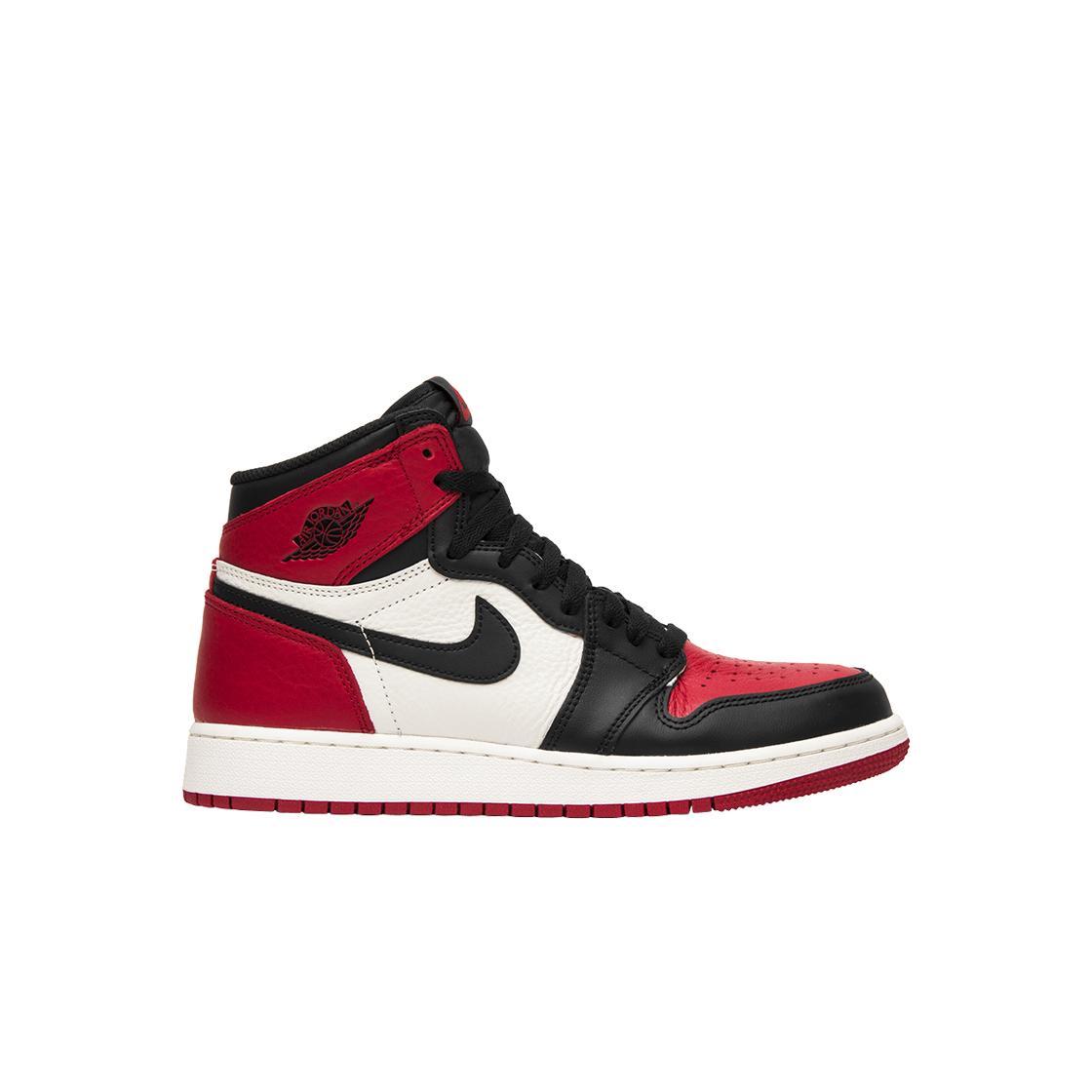 (gs) Jordan 1 Retro High Og Bred Toe 230(4Y)
(gs) Jordan 1 Retro High Og Bred Toe 230(4Y)