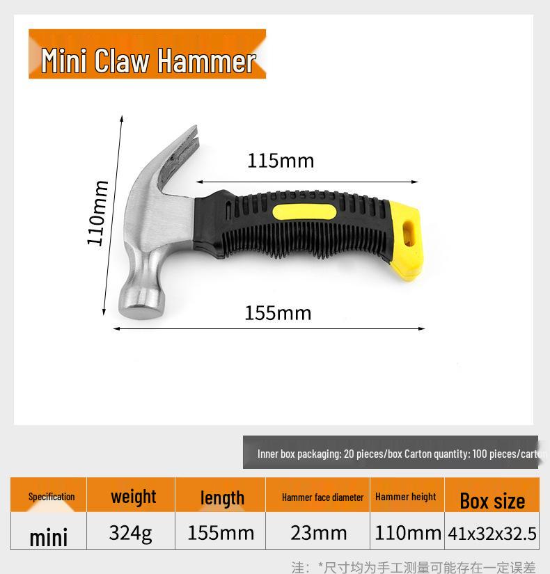 Multifunctional Fiber Handle Ram s Horn Sledgehammer for Woodworking and Construction
Multifunctional Fiber Handle Ram s Horn Sledgehammer for Woodworking and Construction