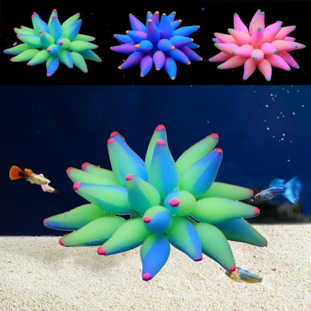 Fluorescence Luminous Sea Anemone Simulation Soft Aquarium Coral Bubble Coral Aquarium Decor червоний/помаранчевий
Fluorescence Luminous Sea Anemone Simulation Soft Aquarium Coral Bubble Coral Aquarium Decor червоний/помаранчевий