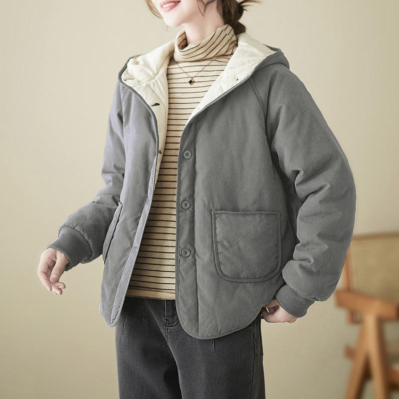 Пальто для женщин Зимняя Утепленная Куртка с Капюшоном Бархатная Ветровка Свободное Повседневное Пальто XXXL серый
Пальто для женщин Зимняя Утепленная Куртка с Капюшоном Бархатная Ветровка Свободное Повседневное Пальто XXXL серый