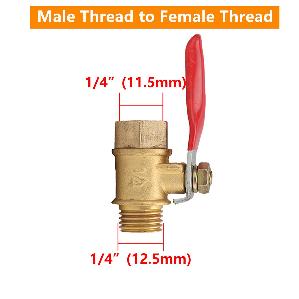1Pc Mini Ball Valve Pneumatic Brass Ball Valve Switch 1/8 1/4 3/8 1/2 Female/Male Thread Irrigation Water Flow Control Valve
1Pc Mini Ball Valve Pneumatic Brass Ball Valve Switch 1/8 1/4 3/8 1/2 Female/Male Thread Irrigation Water Flow Control Valve