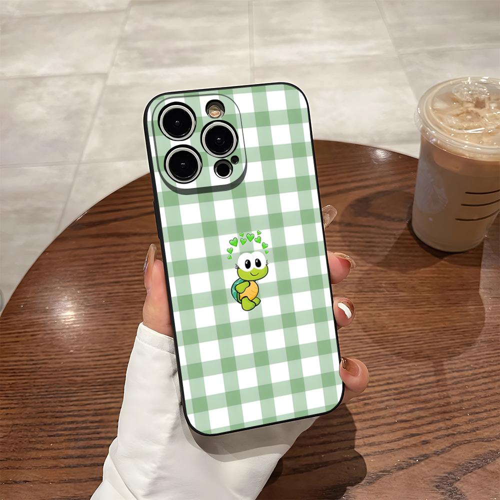 Милый зелено-белый клетчатый чехол для телефона с животными для iPhone 17 Pro Max 16 Pro Max 15 Pro 14 Plus 13 11 12 Xr X Xs Задняя крышка iPhone16Pro
Милый зелено-белый клетчатый чехол для телефона с животными для iPhone 17 Pro Max 16 Pro Max 15 Pro 14 Plus 13 11 12 Xr X Xs Задняя крышка iPhone16Pro