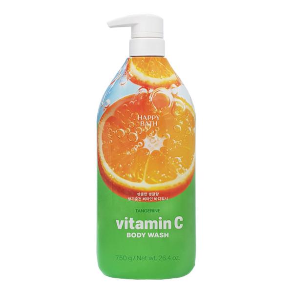 HAPPY BATH Tangerine Vitamin C Body Wash 750g
HAPPY BATH Tangerine Vitamin C Body Wash 750g
