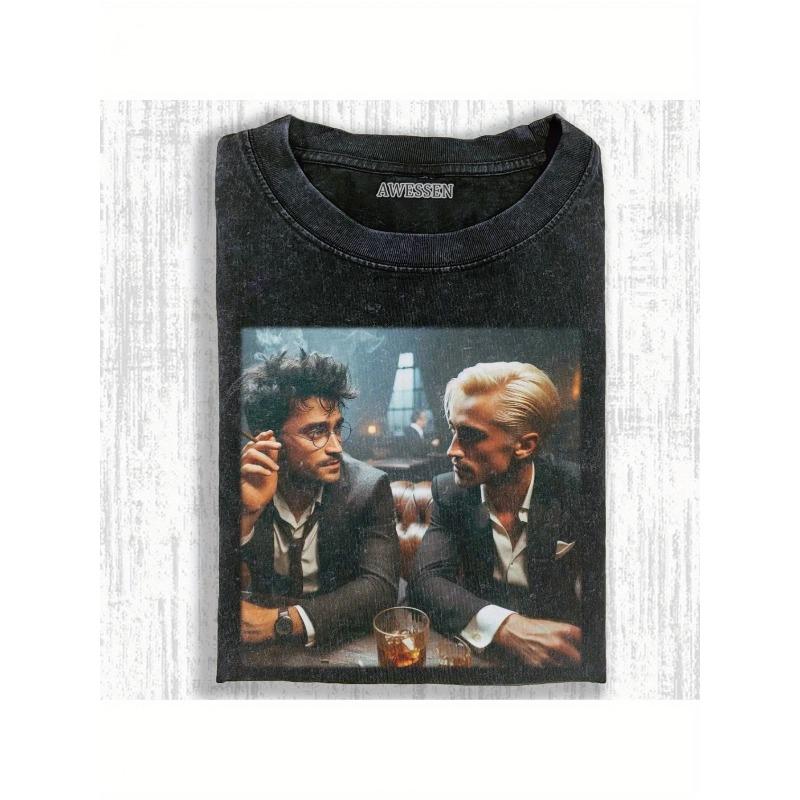 European Size Men S Retro Washed - Soft Vintage Design Print, Machine Washable Summer Beach Top, Perfect Gift, Casual Feel, Breathable Material S чёрный
European Size Men S Retro Washed - Soft Vintage Design Print, Machine Washable Summer Beach Top, Perfect Gift, Casual Feel, Breathable Material S чёрный