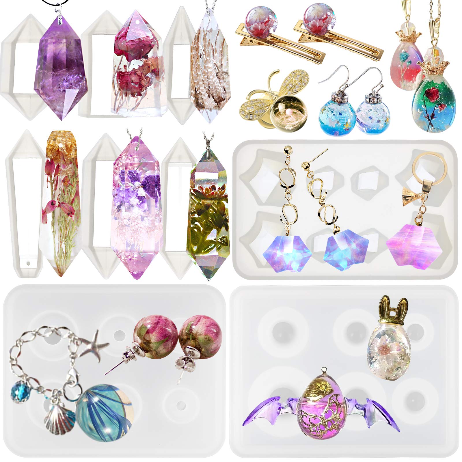 FUNSHOWCASE Pendulum Crystal Silicone Mold Set of 9 Crystal Sphere Gem Ore Shape Drop Egg Shape Space Cuestion УФ-смола эпоксидная смола оргонит брелок
FUNSHOWCASE Pendulum Crystal Silicone Mold Set of 9 Crystal Sphere Gem Ore Shape Drop Egg Shape Space Cuestion УФ-смола эпоксидная смола оргонит брелок