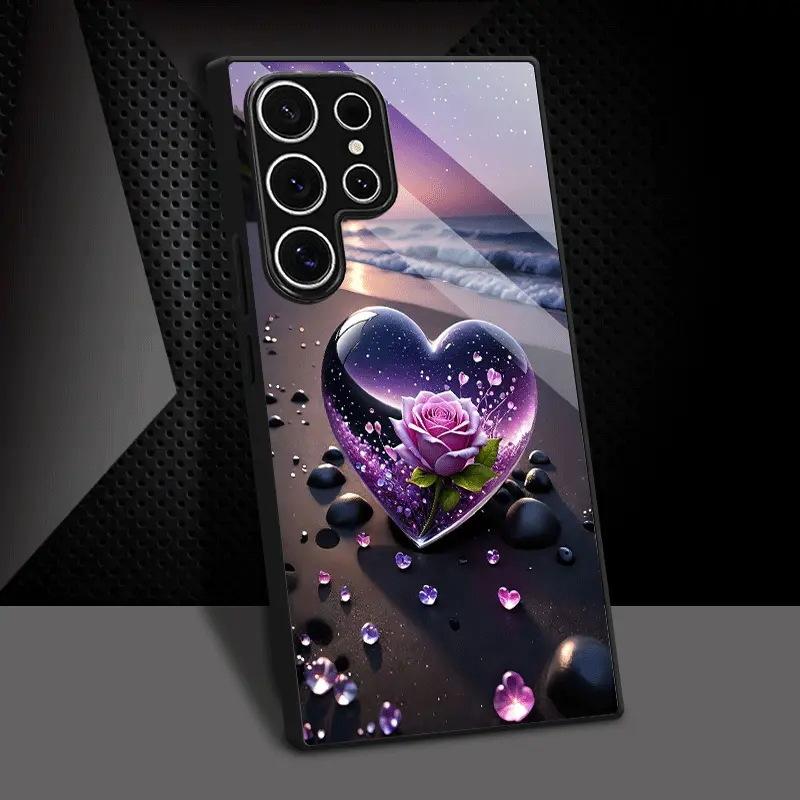 Crystal heart-shaped glass phone case suitable for Samsung Galaxy S26 S25 S24 S23 S22 S20 FE/Ultra/Plus anti drop back cover Galaxy S23 FE
Crystal heart-shaped glass phone case suitable for Samsung Galaxy S26 S25 S24 S23 S22 S20 FE/Ultra/Plus anti drop back cover Galaxy S23 FE