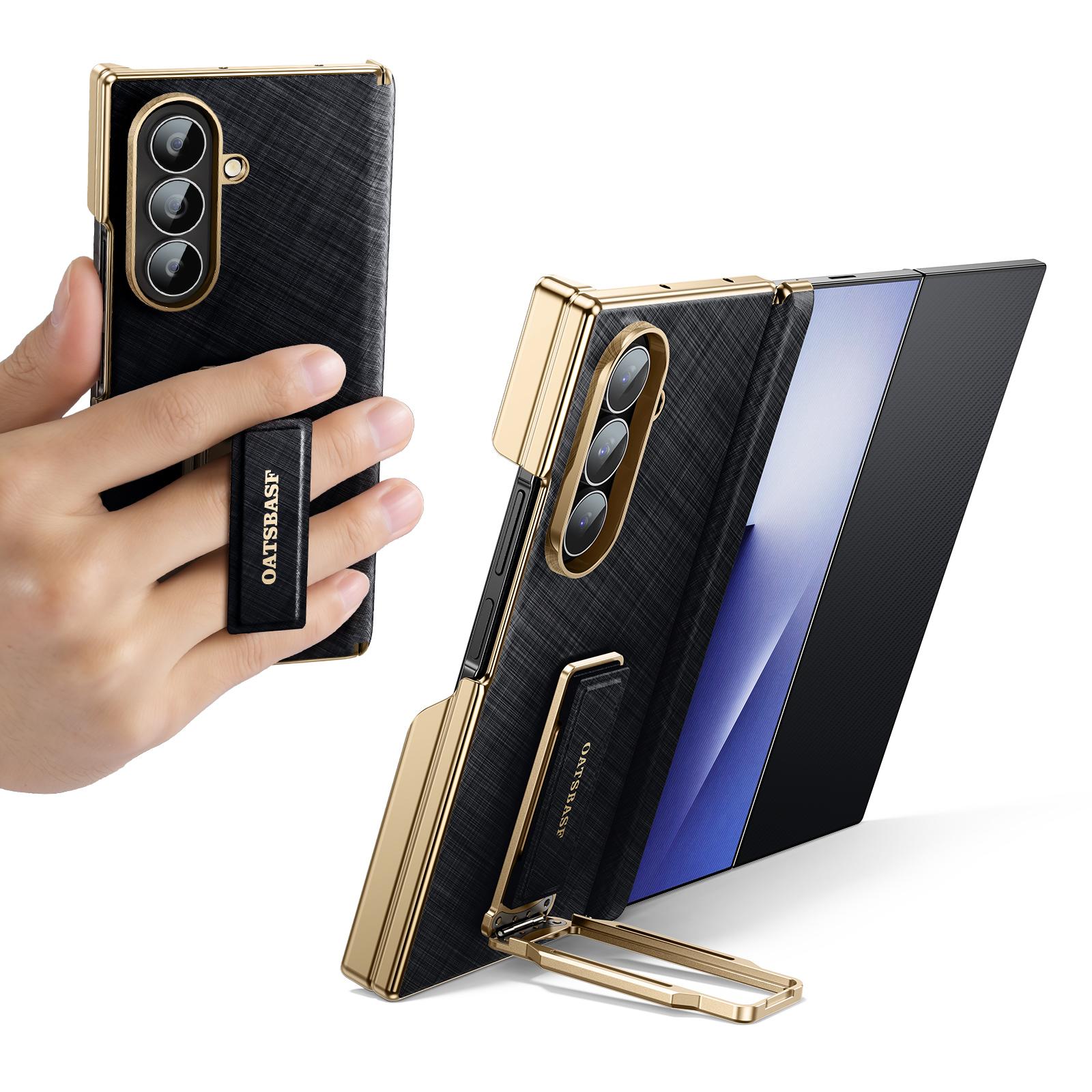Eary Leather Phone Case for Samsung Galaxy Z TriFold with Grip Stand 360°Rotate for TriFold Metal Shells Protective Cover Bumper Samsung Galaxy Z TriFold чорний
Eary Leather Phone Case for Samsung Galaxy Z TriFold with Grip Stand 360°Rotate for TriFold Metal Shells Protective Cover Bumper Samsung Galaxy Z TriFold чорний