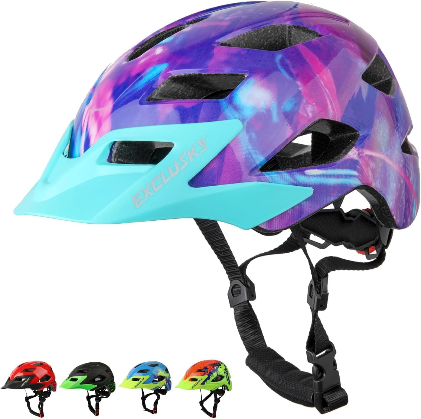 Exclusky Kids Bicycle Lightweight Kids Bicycle Adjustable for Boys and Helmet, Helmet, Size, Girls, 50-57cm
Exclusky Kids Bicycle Lightweight Kids Bicycle Adjustable for Boys and Helmet, Helmet, Size, Girls, 50-57cm