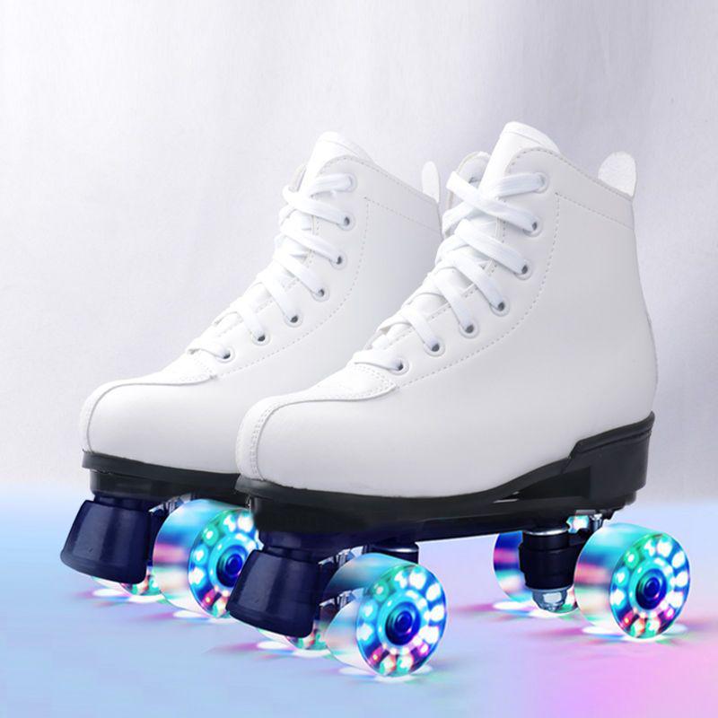 Flashing Double Row Roller Skates for Adults & Kids: Men s and Women s Four-Wheel Skates 39
Flashing Double Row Roller Skates for Adults & Kids: Men s and Women s Four-Wheel Skates 39