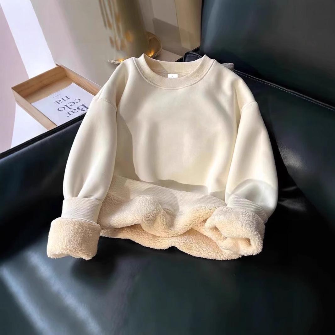 Women s Fleece-Lined Crew Neck Sweatshirt for Autumn/Winter - Petite Fit, Lamb Wool Inner, Warm and Thickened Top XL
Women s Fleece-Lined Crew Neck Sweatshirt for Autumn/Winter - Petite Fit, Lamb Wool Inner, Warm and Thickened Top XL