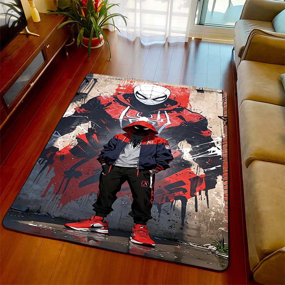 Spiderman Comic Style Floor Carpet Soft Polyester Area Rug Non-Skid Mat Home Living Room Decor -QJY 60x90cm
Spiderman Comic Style Floor Carpet Soft Polyester Area Rug Non-Skid Mat Home Living Room Decor -QJY 60x90cm