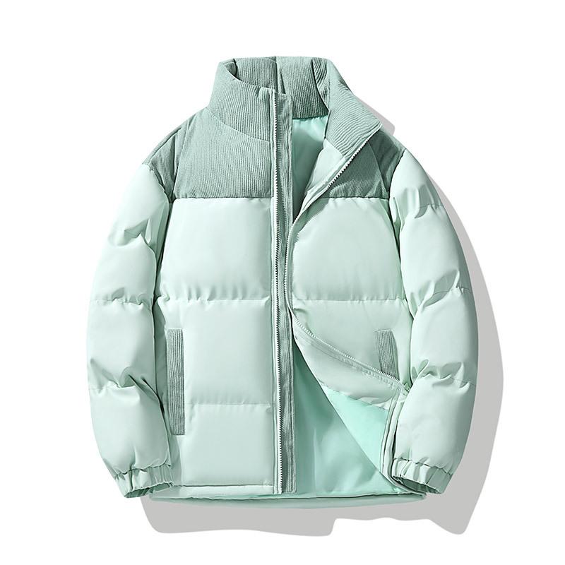 Новая хлопковая одежда с воротником-стойкой для мужской зимы, новая одежда-мешок, утолщенная теплая хлопковая одежда, американский трендовый бренд для пары XXXXL светло-зеленый
Новая хлопковая одежда с воротником-стойкой для мужской зимы, новая одежда-мешок, утолщенная теплая хлопковая одежда, американский трендовый бренд для пары XXXXL светло-зеленый