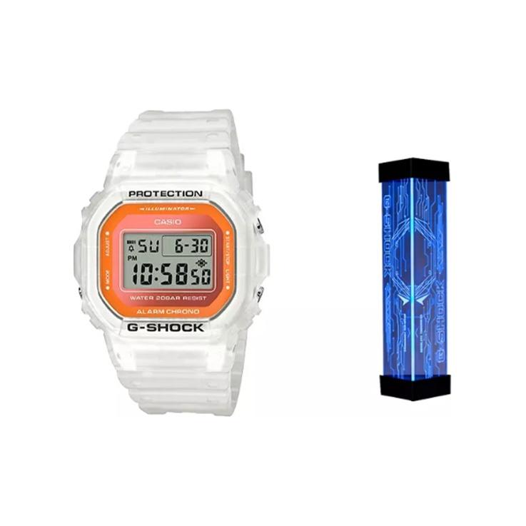 Casio G-Squad G-Shock Ice Tough Series LED Watch Box Small Square Semi-Transparent Quartz Movement Resin Strap Men watches Orange DW-5600LS-7A White Orange
Casio G-Squad G-Shock Ice Tough Series LED Watch Box Small Square Semi-Transparent Quartz Movement Resin Strap Men watches Orange DW-5600LS-7A White Orange
