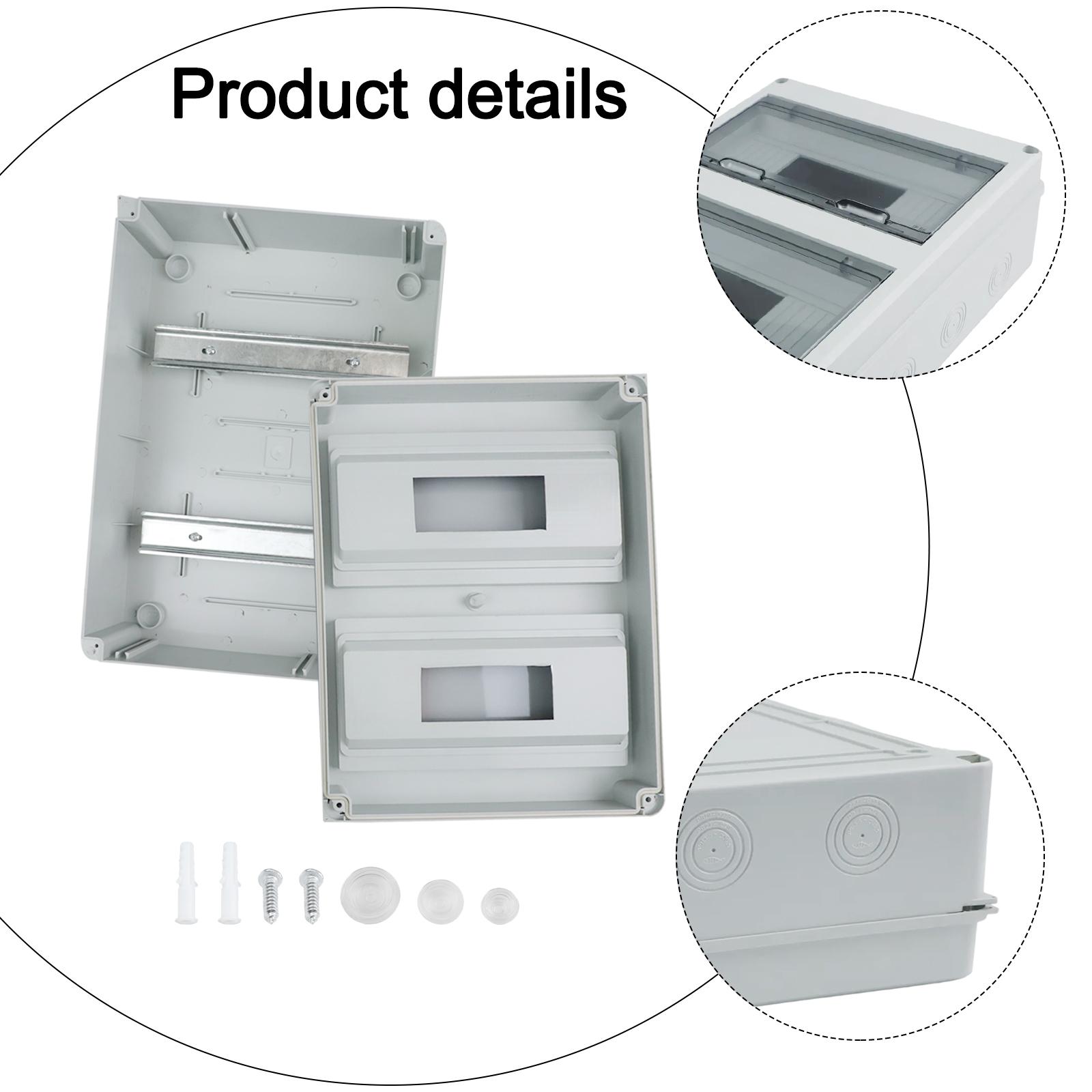 24 Circuits Waterproof Distribution Box Waterproof Box 24 Circuits Box Distribution Box High-quality ABS Material Home Use China Mainland
24 Circuits Waterproof Distribution Box Waterproof Box 24 Circuits Box Distribution Box High-quality ABS Material Home Use China Mainland