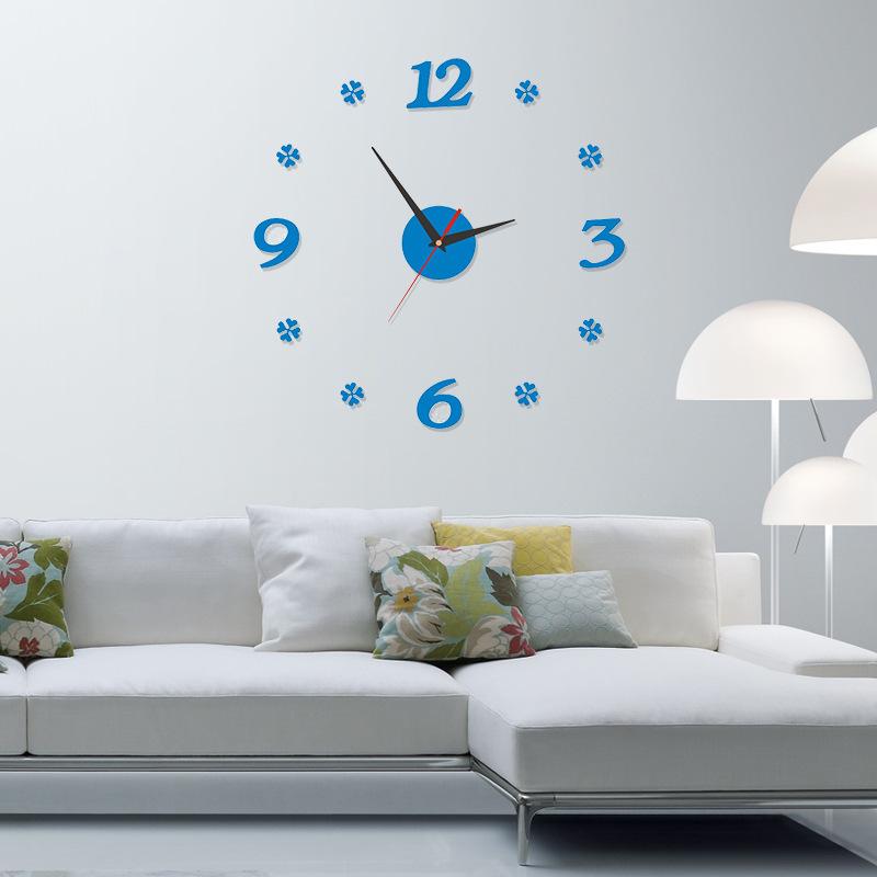 Creative Clock, Minimalist Living Room Mirror Wall Clock, Four Leaf Clover Wall Sticker, Home DIY Crafts Clock Red
Creative Clock, Minimalist Living Room Mirror Wall Clock, Four Leaf Clover Wall Sticker, Home DIY Crafts Clock Red