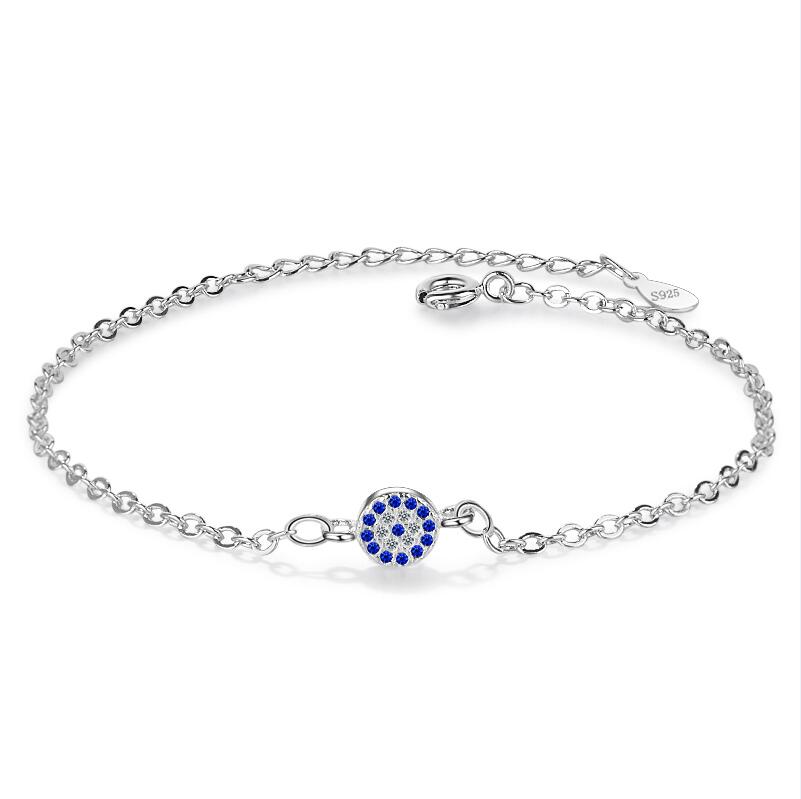 Evil of eye 925 Silver Bracelet Nazar Boncuk Charm Bracelet & Bangle for Women female Jewelry Gifts срібний
Evil of eye 925 Silver Bracelet Nazar Boncuk Charm Bracelet & Bangle for Women female Jewelry Gifts срібний