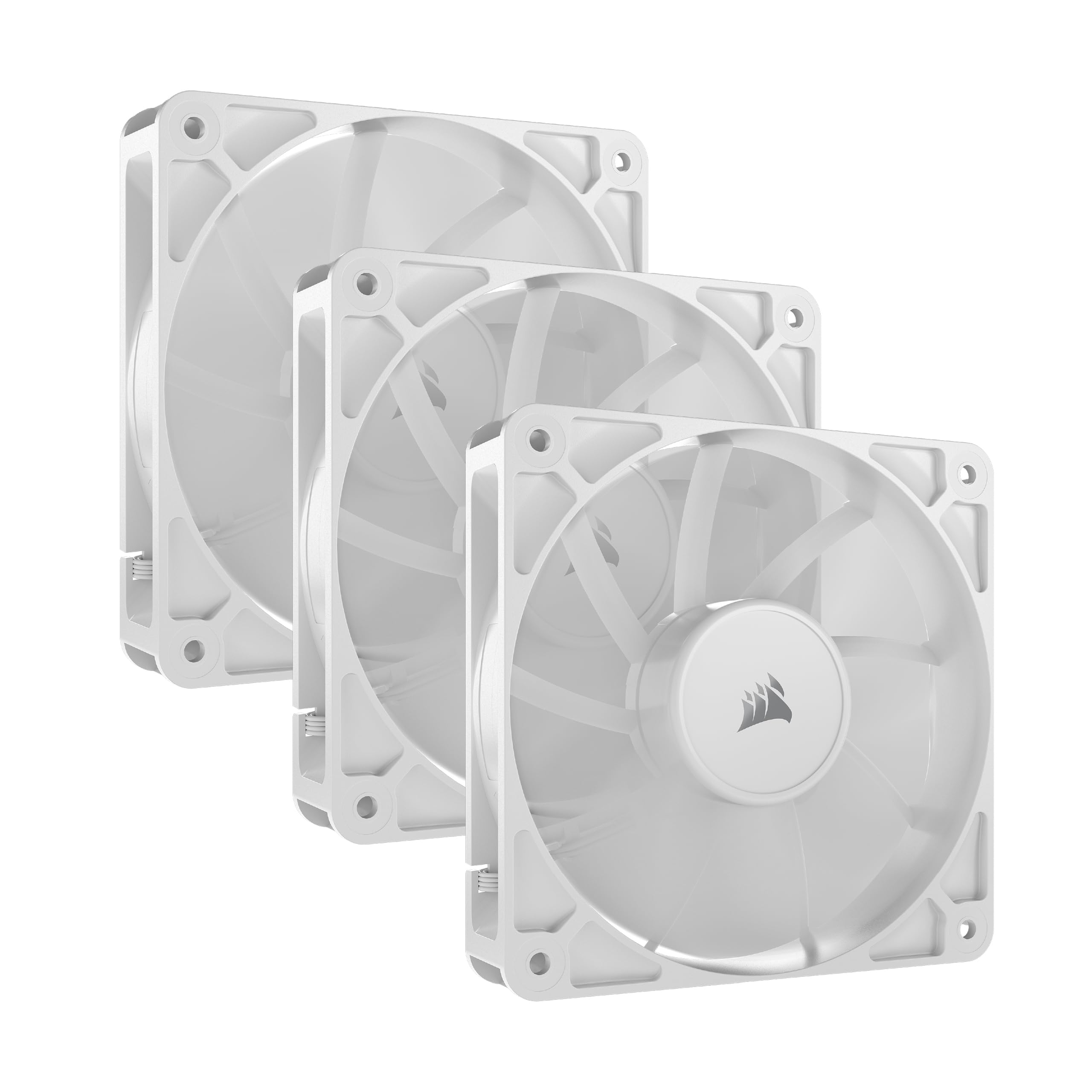 CORSAIR RS120 PWM 120mm PC Case Fan Daisy Chain Compatible Triple Pack White CO-9050193-WW білий
CORSAIR RS120 PWM 120mm PC Case Fan Daisy Chain Compatible Triple Pack White CO-9050193-WW білий