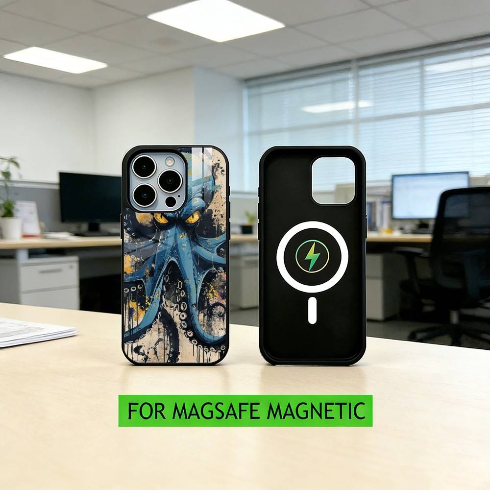 O-Octopus Phone Case For iPhone17,16,15,14,13,12,11 Plus,Pro Magnetic with Magsafe Wireless Charging iPhone15PRO
O-Octopus Phone Case For iPhone17,16,15,14,13,12,11 Plus,Pro Magnetic with Magsafe Wireless Charging iPhone15PRO