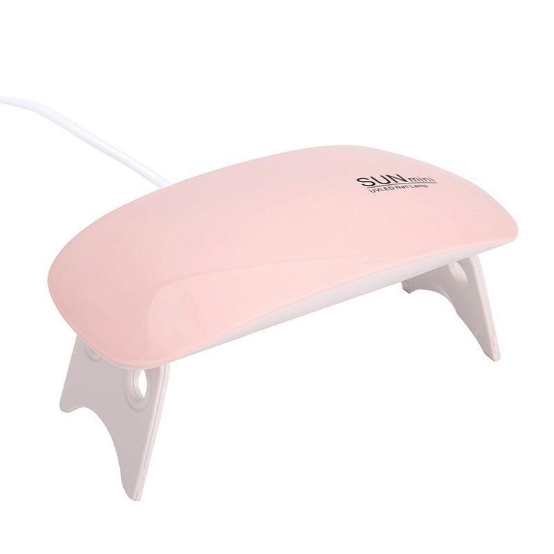 6 LEDs UV LED Manicure Lamp, Mini Size, USB Interface, Foldable Design, Dries Gel Polish 1PC рожевий
6 LEDs UV LED Manicure Lamp, Mini Size, USB Interface, Foldable Design, Dries Gel Polish 1PC рожевий