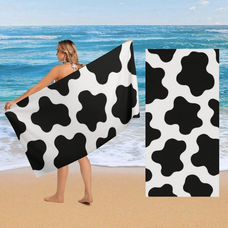 Black And White Pattern Designed Beach Towel Large Towel, Super Absorbent, Quick-Dry, Fashionable Decorative Beach Towel Bath W40*H60(CM)
Black And White Pattern Designed Beach Towel Large Towel, Super Absorbent, Quick-Dry, Fashionable Decorative Beach Towel Bath W40*H60(CM)
