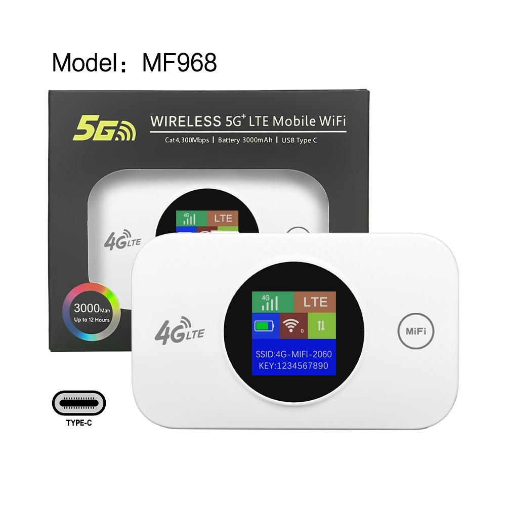 4G Portable LTE WiFi Pocket Router with USB-C Interface Eurasian Version
4G Portable LTE WiFi Pocket Router with USB-C Interface Eurasian Version