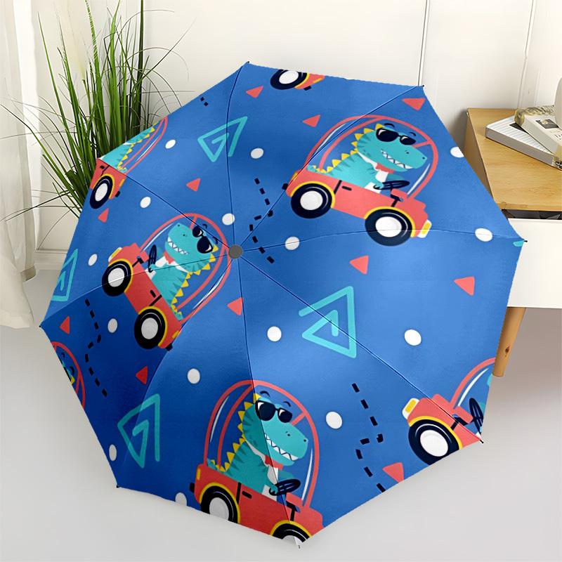 1pc Dino Drive Automatic Opening and Closing Folding Umbrella with 8 Iron Ribs - Portable, Foldable for Travel yy251124129
1pc Dino Drive Automatic Opening and Closing Folding Umbrella with 8 Iron Ribs - Portable, Foldable for Travel yy251124129