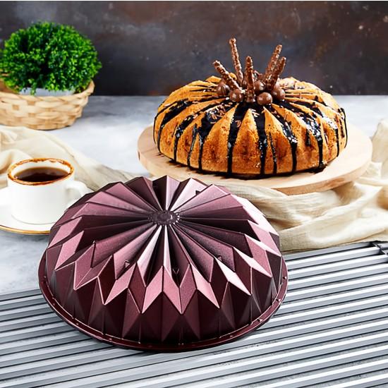 Polo Chef Алмазная литая гранитная форма для торта с антипригарным покрытием, негорючая, 26 см
Polo Chef Алмазная литая гранитная форма для торта с антипригарным покрытием, негорючая, 26 см