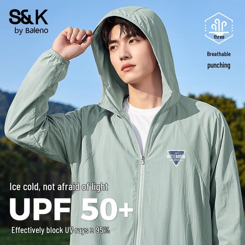 Baleno S&K Men s Hooded Sun Protection Jacket M
Baleno S&K Men s Hooded Sun Protection Jacket M