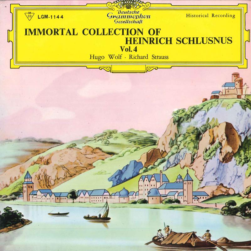 LP Record HEINRICH SCHLUSNUS Wolf R. Strauss Lieder LGM1144 DEUTSCHE GRAMM 1965 Japan Classical Used
LP Record HEINRICH SCHLUSNUS Wolf R. Strauss Lieder LGM1144 DEUTSCHE GRAMM 1965 Japan Classical Used