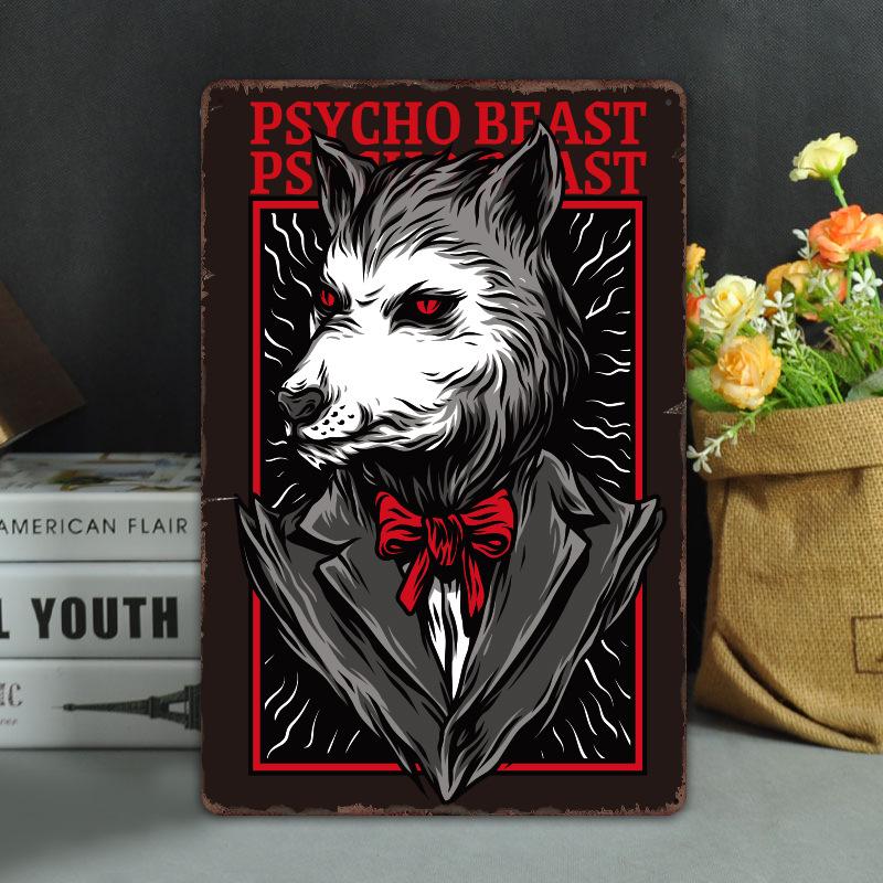 Hisun Tin Sign Animal Wolf Tiger Gentleman Metal Poster Tin Signs Wall Plaque Kitchen Home Bar Pub Decor Wall Sticker Retro Vintage Plates (as the picture,12 x 16 Inches)
Hisun Tin Sign Animal Wolf Tiger Gentleman Metal Poster Tin Signs Wall Plaque Kitchen Home Bar Pub Decor Wall Sticker Retro Vintage Plates (as the picture,12 x 16 Inches)