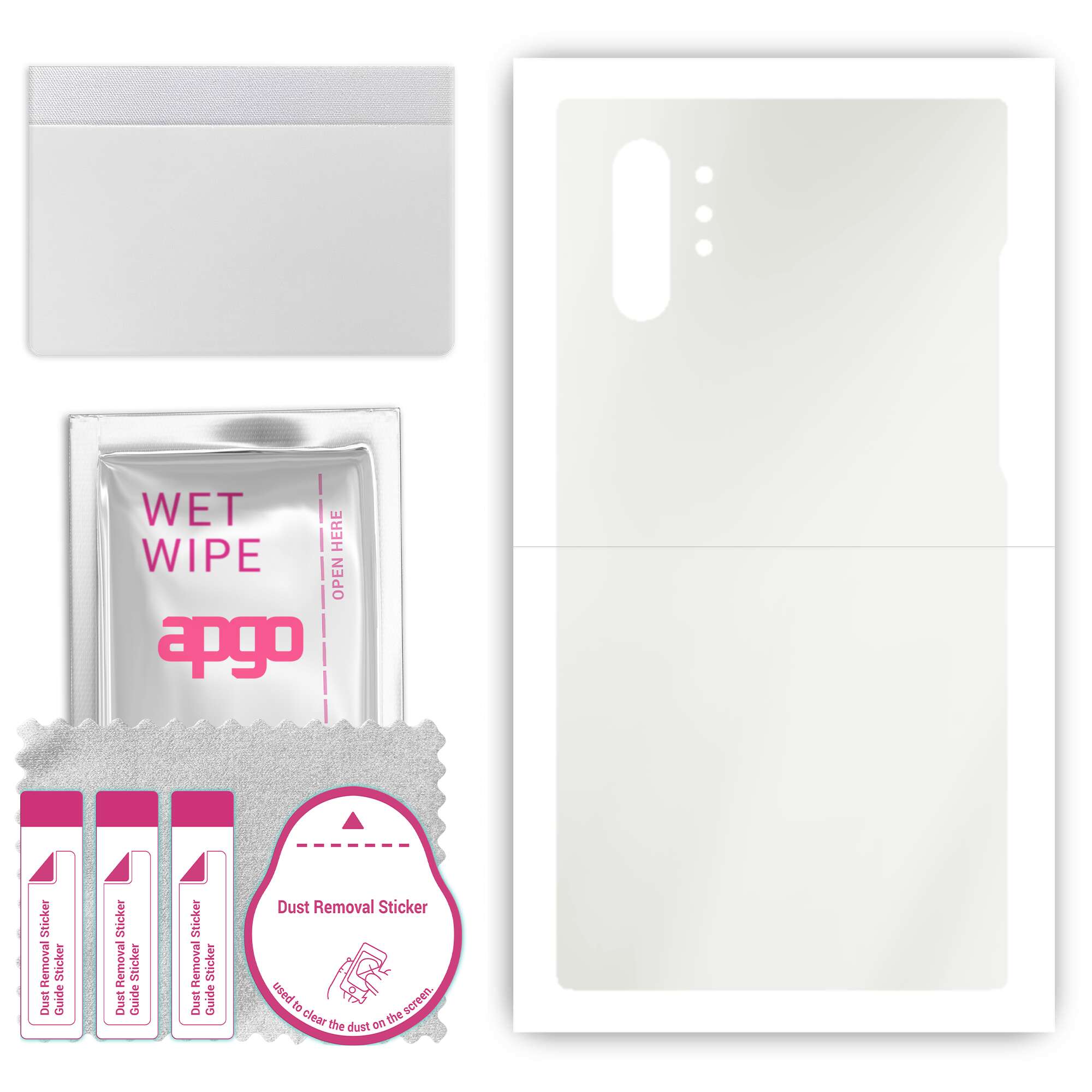 apgo MATTE Protective Skin Sticker для задньої панелі, сумісний із Samsung Galaxy Note 10 Plus, Wrap Film, Hydrogel Film, Flexible, Soft TPU with positio
apgo MATTE Protective Skin Sticker для задньої панелі, сумісний із Samsung Galaxy Note 10 Plus, Wrap Film, Hydrogel Film, Flexible, Soft TPU with positio