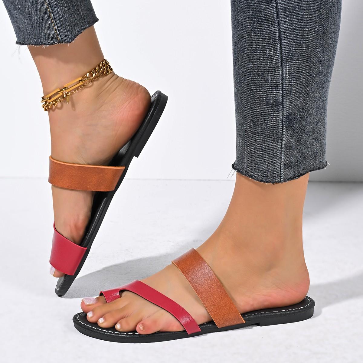 Flat bottom slippers women womens round head breathable toes home wearing slippers women 43 темно-рудий
Flat bottom slippers women womens round head breathable toes home wearing slippers women 43 темно-рудий