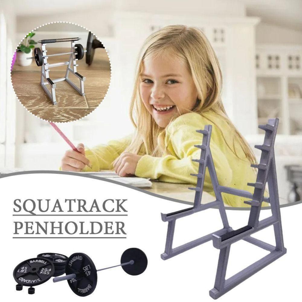 Pen Pencil Holder Barbell Rack Display Holder Pen Storage Display Rack Desktop Ornaments
Pen Pencil Holder Barbell Rack Display Holder Pen Storage Display Rack Desktop Ornaments