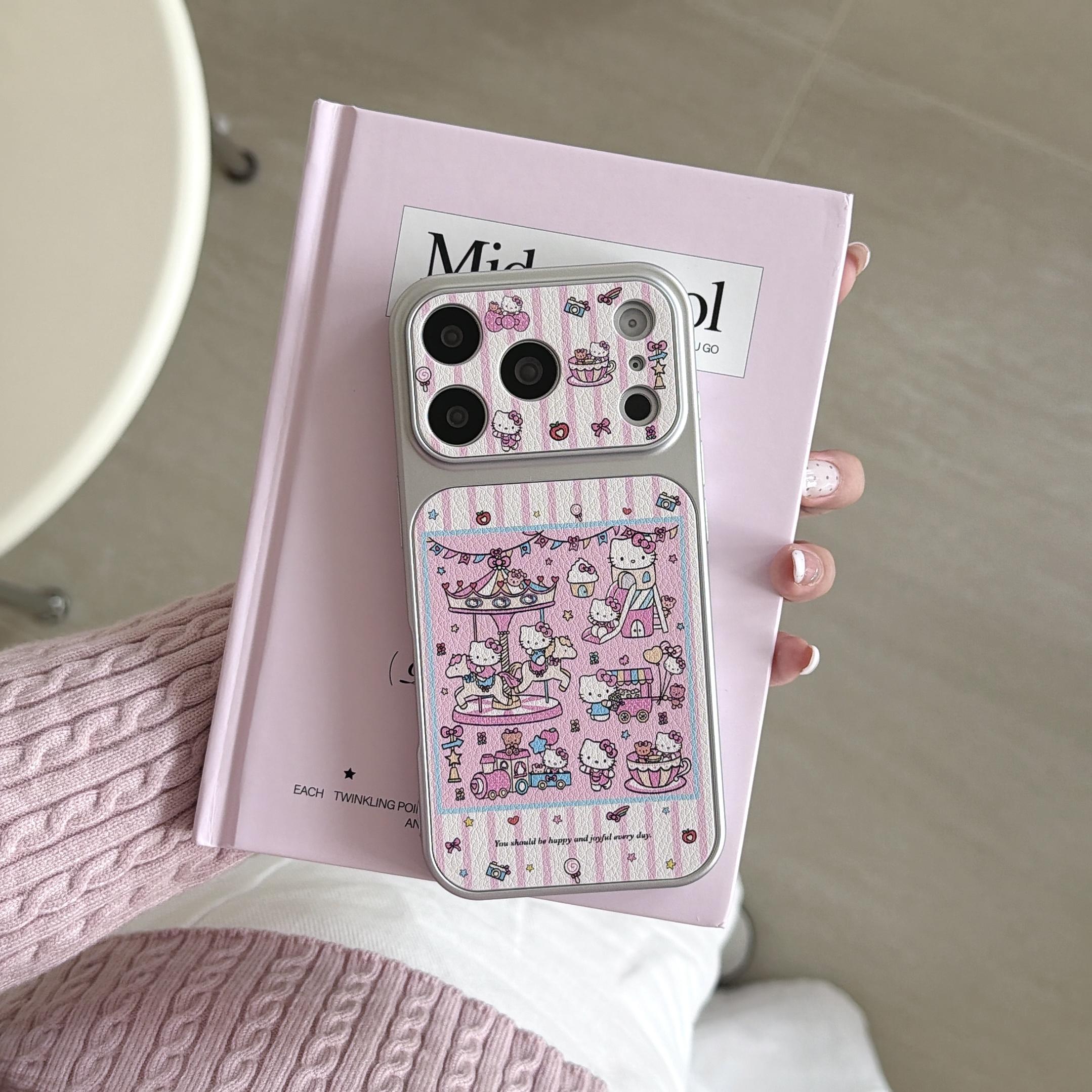 Leather Striped KT Amusement Park Is Suitable For Apple 17 Pro Max Phone Case 17 Pro Max 16 Pro Max 15 Pro Max Shockproof Cover iPhone 15 розовый
Leather Striped KT Amusement Park Is Suitable For Apple 17 Pro Max Phone Case 17 Pro Max 16 Pro Max 15 Pro Max Shockproof Cover iPhone 15 розовый