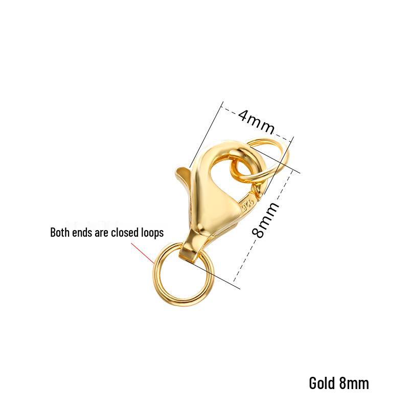 925 Sterling Silver Pearl Necklace & Bracelet Lobster Clasp Connector 925 Silver
925 Sterling Silver Pearl Necklace & Bracelet Lobster Clasp Connector 925 Silver