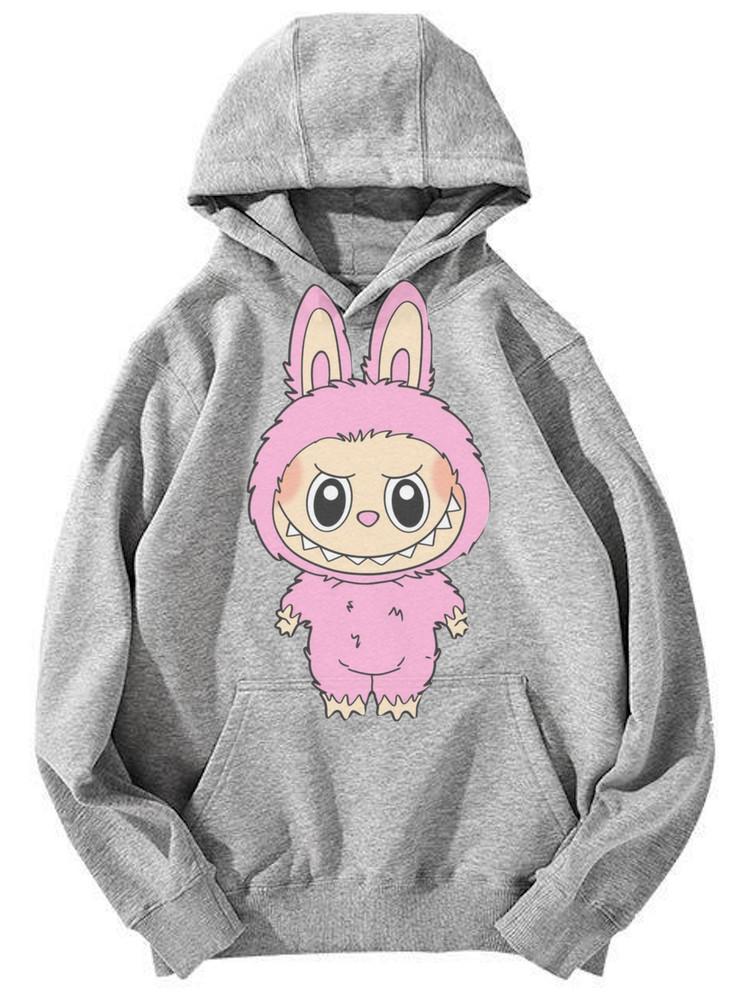 Cute Pink Monster with Bunny Ears Hoodie XL
Cute Pink Monster with Bunny Ears Hoodie XL
