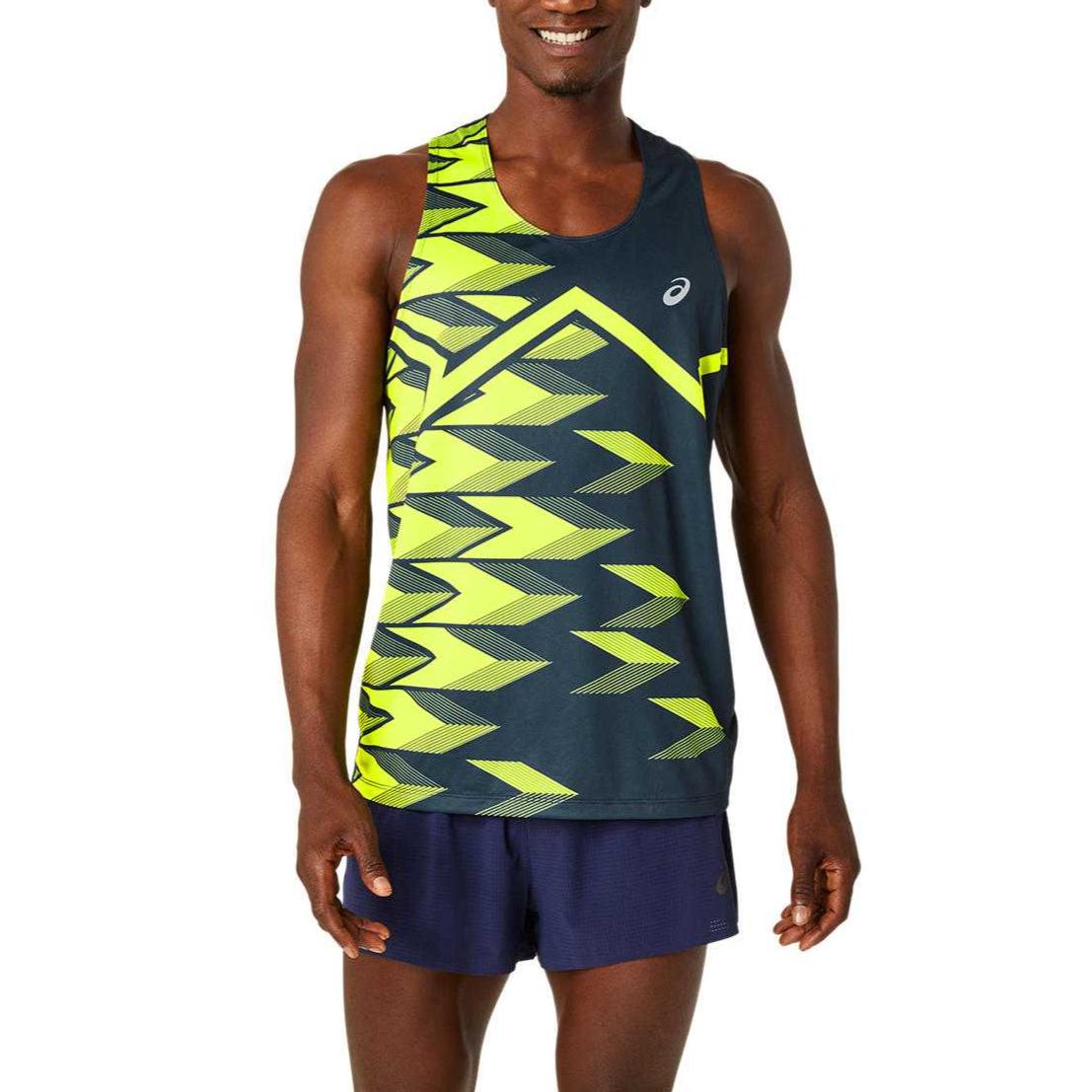 Asics Color Block Round Neck Comfortable Simple Vest Men tops Blue Yellow 2011D123-400 XXL
Asics Color Block Round Neck Comfortable Simple Vest Men tops Blue Yellow 2011D123-400 XXL