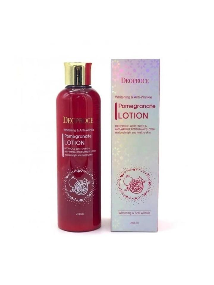 Антивозрастной лосьон для лица с с экстрактом граната DEOPROCE ANTI-WRINKLE POMEGRANATE LOTION 260мл
Антивозрастной лосьон для лица с с экстрактом граната DEOPROCE ANTI-WRINKLE POMEGRANATE LOTION 260мл