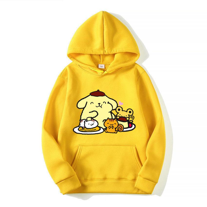 2024 новые модные мужские и женские толстовки с капюшоном Purin мультяшный пушистый свитер для пары желтая спортивная одежда весна осень S
2024 новые модные мужские и женские толстовки с капюшоном Purin мультяшный пушистый свитер для пары желтая спортивная одежда весна осень S