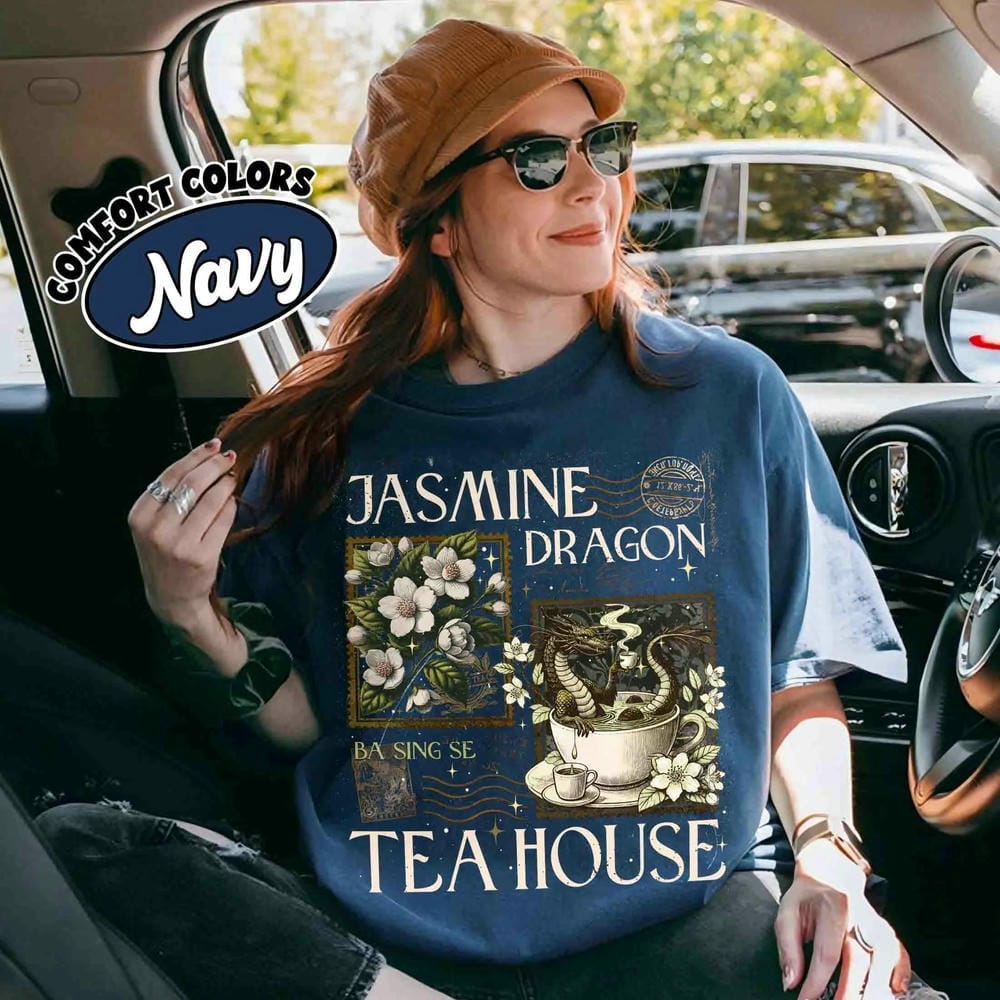 Vintage Jasmine Dragon Tea Shop Comfort Dark Academia Bookish Anime Lovers Gift Avatar TShirt Unisex Top Y2K Casual Streetwear S
Vintage Jasmine Dragon Tea Shop Comfort Dark Academia Bookish Anime Lovers Gift Avatar TShirt Unisex Top Y2K Casual Streetwear S