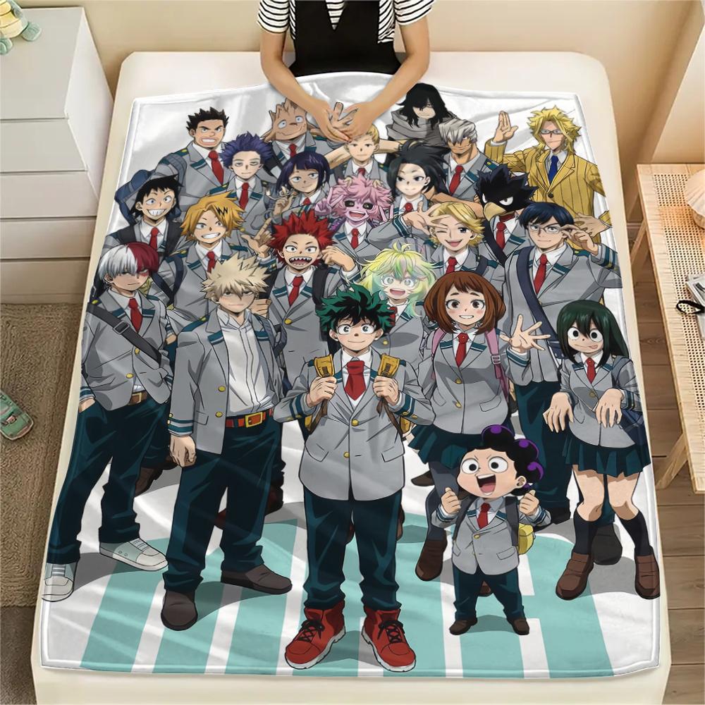 My Hero Academia UA High Characters Blanket, MHA Fan Cozy Throw, Ideal Gift.chl 75x90cm
My Hero Academia UA High Characters Blanket, MHA Fan Cozy Throw, Ideal Gift.chl 75x90cm
