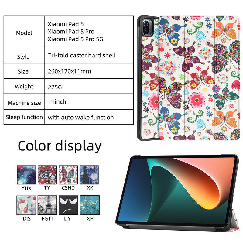 Чехол-подставка из ПУ-кожи с функцией Smart Sleep для Xiaomi Mi Pad 5/Pad 5 Pro Xiaomi Pad 5 / Pad 5 Pro
Чехол-подставка из ПУ-кожи с функцией Smart Sleep для Xiaomi Mi Pad 5/Pad 5 Pro Xiaomi Pad 5 / Pad 5 Pro