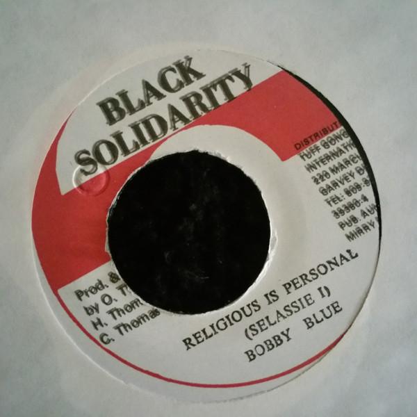 7inch Record BOBBY BLUE Religious Is Personal NONE Black Solidarit Jamaica Reggae Ska Dub Used
7inch Record BOBBY BLUE Religious Is Personal NONE Black Solidarit Jamaica Reggae Ska Dub Used