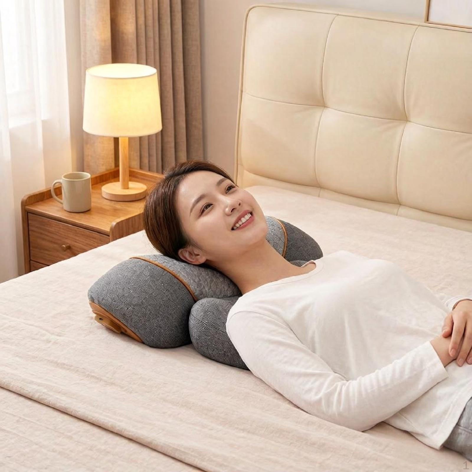 Neck Massage Pillow with Heat Home Use Gifts 3-in-1 for Travel Bedroom темно-серого
Neck Massage Pillow with Heat Home Use Gifts 3-in-1 for Travel Bedroom темно-серого