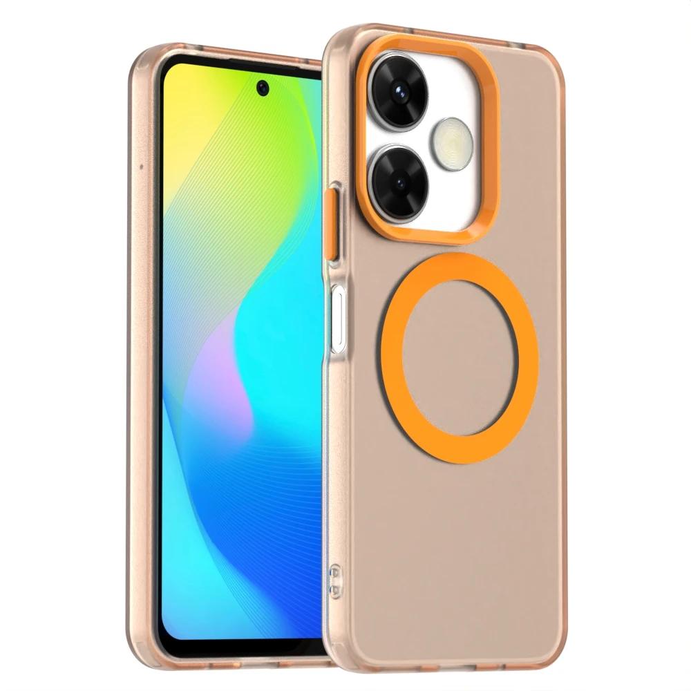 Matte Candy Magnetic Wireless Charging Transparent Case for Xiaomi 14T Pro For Magsafe Cover for Redmi 14C 14R 13 Poco X6 pro 5G for Poco X6 Pro 5G
Matte Candy Magnetic Wireless Charging Transparent Case for Xiaomi 14T Pro For Magsafe Cover for Redmi 14C 14R 13 Poco X6 pro 5G for Poco X6 Pro 5G