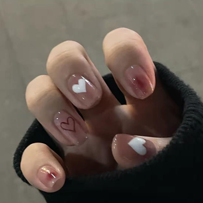 24 шт., наклейки для ногтей Love Smudge, короткие наклейки для ногтей, накладные ногти, одежда для готового дизайна ногтей
24 шт., наклейки для ногтей Love Smudge, короткие наклейки для ногтей, накладные ногти, одежда для готового дизайна ногтей