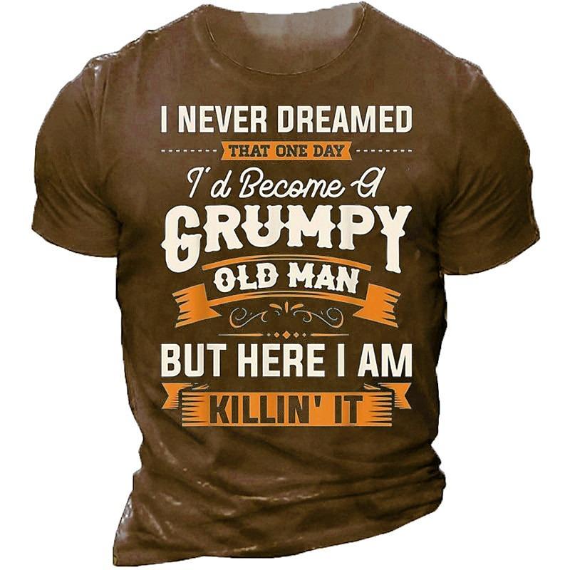 Vintage Alphabets Pattern T-shirts For Men Summer Fashion Old Men Funny Printed T Shirts Casual Streetwear Oversized Tees 5XL
Vintage Alphabets Pattern T-shirts For Men Summer Fashion Old Men Funny Printed T Shirts Casual Streetwear Oversized Tees 5XL