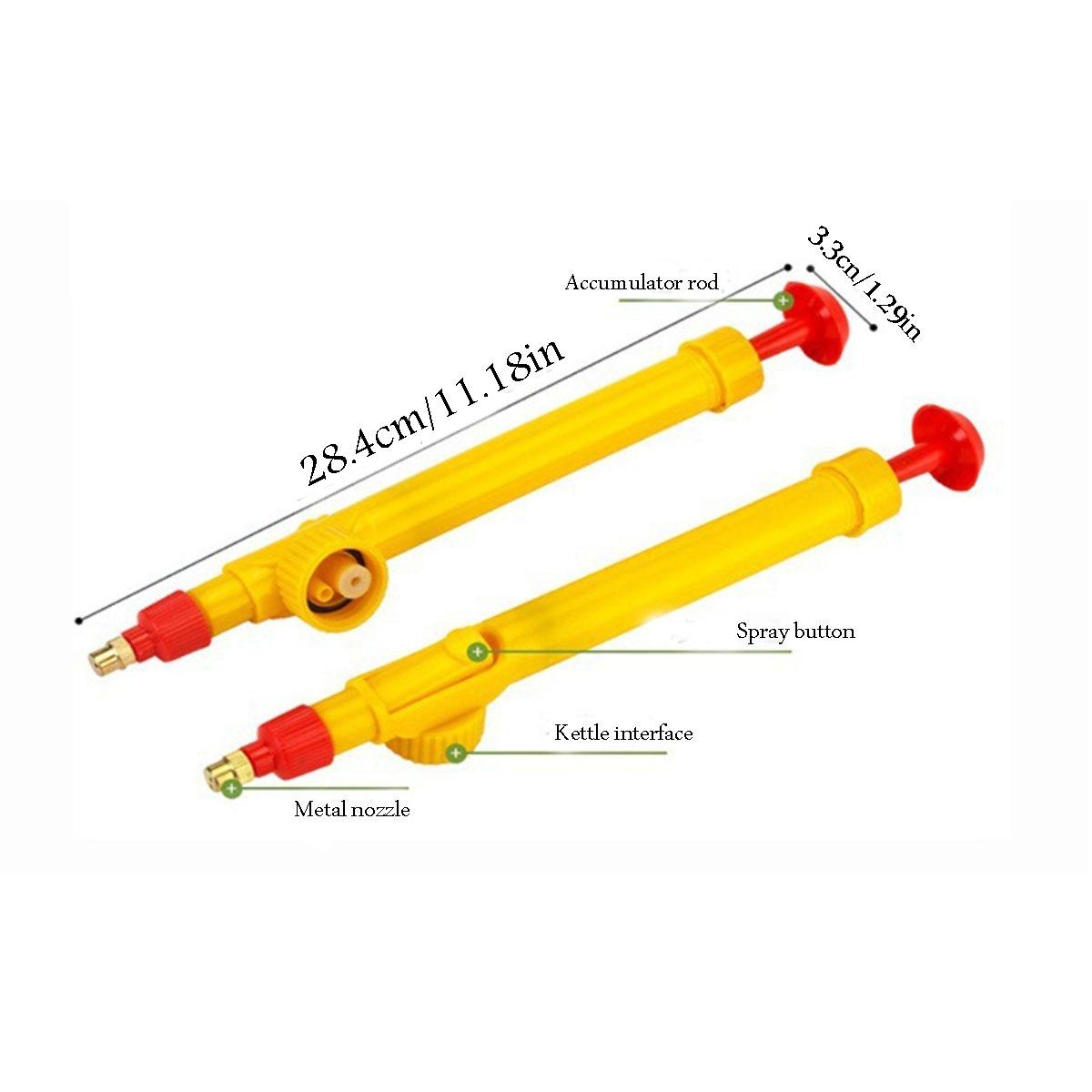 Ручной опрыскиватель с возвратно-поступательным движением, распылитель с ручным давлением, портативный многофункциональный опрыскиватель жёлтый
Ручной опрыскиватель с возвратно-поступательным движением, распылитель с ручным давлением, портативный многофункциональный опрыскиватель жёлтый