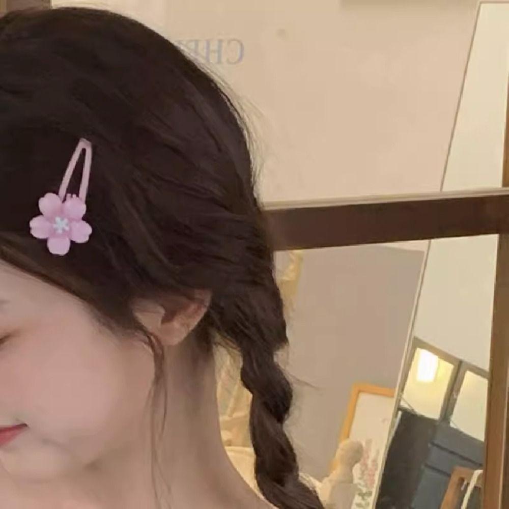 Hair Accessories Flower Hair Clip Hair Clip Sweet Barrettes Vintage Sakura Hairpin Women рожевий
Hair Accessories Flower Hair Clip Hair Clip Sweet Barrettes Vintage Sakura Hairpin Women рожевий