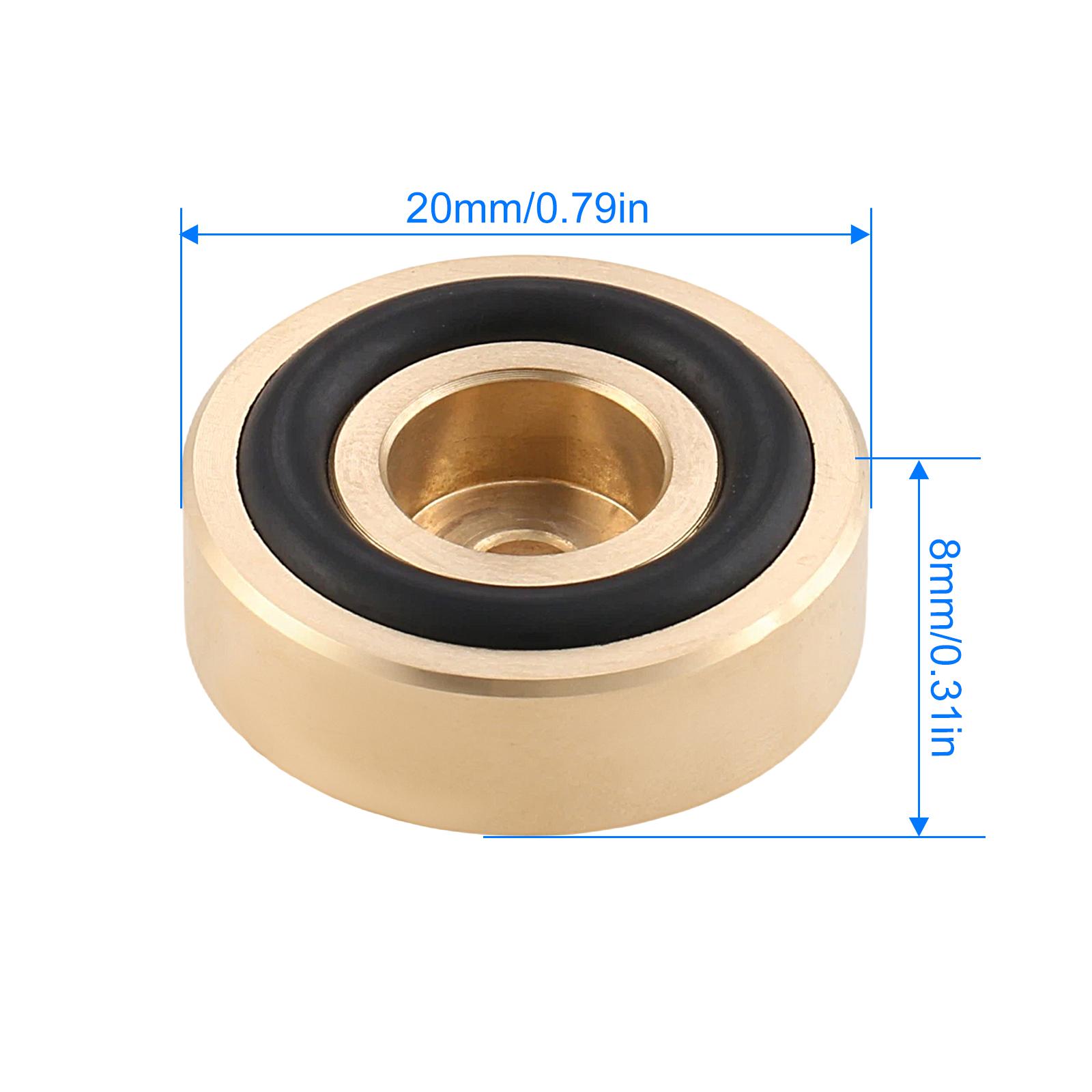 4Pcs 20/30mm Gold Brass Cutting Board Feet with Nonslip Pad Board Feet Legs with Screw for Kitchens DIY Craft Furniture Cabinets
4Pcs 20/30mm Gold Brass Cutting Board Feet with Nonslip Pad Board Feet Legs with Screw for Kitchens DIY Craft Furniture Cabinets